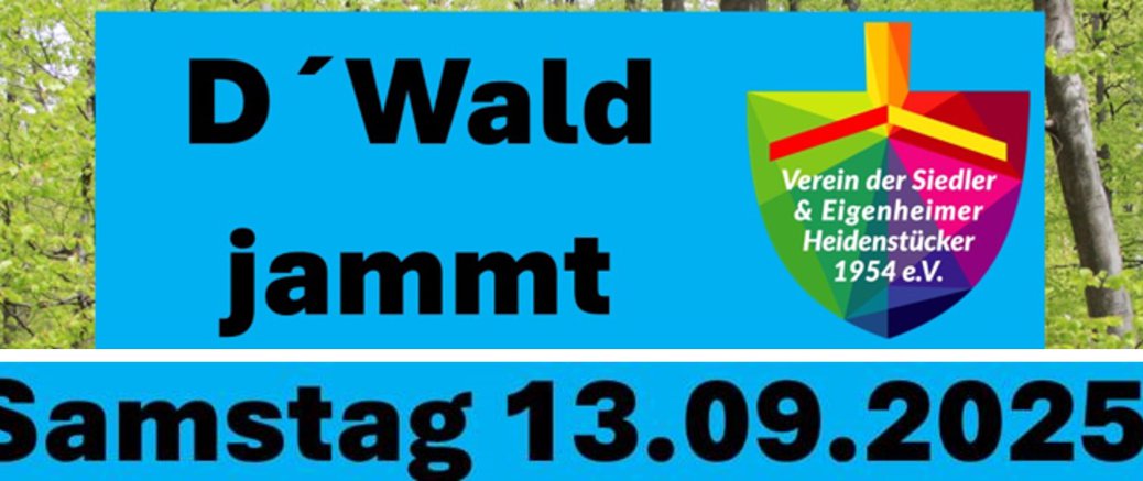D'Wald jammt in der 7. Auflage